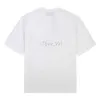 22SS Plush Letter Embroidery Tee Fashion Man Women T-shirt Oversize HIP HOP Summer Limited Street High End Designer T-shirts Breathable Casual Short Sleeve TJAMTX187