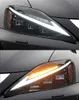 Estilo do carro luzes dianteiras para lexus is is250 is300 350 2006-2012 atualizar farol led farol alto feixe diurno