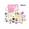 Mochi squishy leksaker med söt väska stress leksak belöning för barn kawaii moj vuxen venting barn gåva fidget 220531