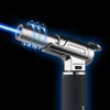 HONEST Gas Lighter Windproof BBQ Kitchen Cooking High Capacity Torch Turbine Lighter Spray Gun Jewelry Metal Welding Men's Gifts