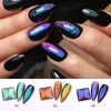 Nail Glitter 1 Box Chameleon Flakes Oregelbundet aluminiumfolie UV Gel Polish paljetter Palliette Manicures Art Decoration Powder