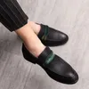 Scarpe da uomo Mocassini in pelle PU tinta unita punta tonda tacco piatto moda classica ufficio professionale comoda slip on