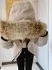 Jacks de femmes d'hiver ￠ la mode manteau hoold avec de vraie fourrure de loup femmes combinaison manteaux parkas se garder au chaud dans les hivers parka Doudoune