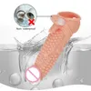 Sex toy toys masager Toy Massager Vibrator Penis Cock Men 's Crystal Large Size Set Wolf Tooth Ring Long and Thick with Vibration -shaped MAT1 KI7S