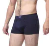 Dropshipping Men's anti-theft underwear big pockets Boxer four quarter anti-theft briefs , single zippers Panties G220419