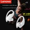 Lenovo LP75 MIC'li Spor Kulaklıkları Kablosuz Bluetooth uyumlu 5.3 Kulaklık Hifi Stereo Kulaklıklar Şarj Kılıfı