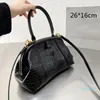 2022 Fashion's Shell's Shell Tote Bag Borse Pulce in pelle 2022 Donne Brand Class Crossbody Borse per spalla singola Shopping Shopping Handba