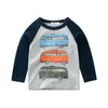 Sring Kids Close Boys 100 Cotton T Shirts Children Autumn Sweatshirts 만화 소녀 긴 소매 탑 아기 소년 T 셔츠 220620