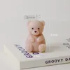 Children's Birthday Candles Cartoon Little Bear Geur Candle Creatieve schattige aromatherapie Handgemaakte kaarsen Cake Decor Candle