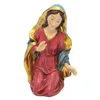 مشهد المهد Zayton تمثال الطفل يسوع يسوع المذود التماثيل السرير التماثيل المصغرة زخرفة كنيسة عيد الميلاد هدية المنزل 220510