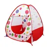 Bambini Tende da gioco per bambini Giardino esterno Pieghevole Tenda giocattolo portatile Indoor Outdoor Pop Up Multicolor Independent House 2023