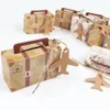 Valise boîtes à bonbons Style amélioré boîte à chocolat voyage thème classique cadeau de mariage anniversaire faveur d'anniversaire