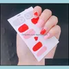 Украшения для ногтей салон здоровье красоты Новые дизайны 3D Fl r er The Water Transfer Sticker Slider Slider Manicure Обертывание