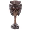 3D Gótico Aço inoxidável de aço criativo Skull Water Cup Dragon Skeleton Design para Party Party Home Stein Goblet Mug Halloween Gifts 220727