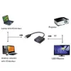 Adapter 1080P HD na VGA cyfrowy konwerter analogowy kabel do konsoli Xbox PS4 PC Laptop TV, pudełko do projektora wyświetlacz HDTV