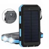 Solar Power Bank 20000mAh Portable Charging Poverbank External Battery Charger Powerbank 80000mAh for All Smartphones