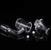 Quality 25mm Flat Top Quartz Banger Nail with smoking Spinning Carb Cap and Terp Pearl for Water Bongs