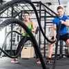 * 25mm esportes corda pulando corda pesada corda ponderada potência de batalha Imp Strenght Training Fitness Home Gym Equipment 220429