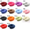 U-Shaped Pillow Travel Portable Car Neck Rest Multifunction Memory Foam Pillows Slow Rebound 14 Colors