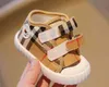 Baby Boys Shoes Plaid born Canvas First Walkers Baby Sole Shoes Spring Autumn Infant Nonslip Sneaker 0-3Years