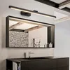 Lampada da parete Specchio da bagno moderno minimalista Luce frontale Alluminio Led Nebbia impermeabile FixtureWall