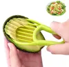 3-i-1 avokado skivare shea corer smör fruktverktyg peeler cutter massa separator plast kniv kök vegetabiliska verktyg hem tillbehör