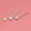 Colorful Smoking Zinc Alloy Mini Dry Herb Tobacco Cigarette Holder Oil Rigs Nails Tip Straw Spoon Portable Hookah Bong Dabber Scoop Snuff Snorter Sniffer Shovel