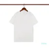 2022 nuova maglietta degli uomini del progettista stampa puro cotone colore naturale lettera stampata girocollo alla moda coppia casual T-shirt taglia S-2XL