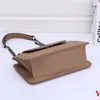 حقائب مصممة Luxurys Women Chain Counter Counter Bag Brand Handbags 2pcs Pu Leather Crossbody محفظة بالجملة بالجملة