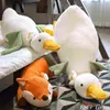 112M Giant Fairytale Anime Fox Goose Plushie Pillow Filled Large Cartoon Animals Polar Bear Bunny Fly Dragon Massage Pillows J220729