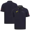 F1 Polo-skjortor Formel 1 Team Arbetskläder snabbtorkande materialfläktmodeller kan anpassas för att öka storleken