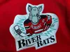 Chen37 C26 Nik1 #12 Ilkka Pikkarainen Vintage 90s Albany River Rats Hockey Jersey Tercited Tucked أي رقم وأسم قمصان الاسم