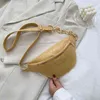 Crocodile Belt Bag Women's Chest Bag Texture Ins One Shoulder Messenger midjeväska Fashion 220712