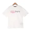 Dise￱ador Men's Plus Tees Angels Angel T Shirt PA Ropa de ropa Carta de spray de manga corta Tide de verano Hombres y mujeres