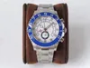 New Men's Watch White Dial Ceramic Bezel Automatic Movement Sapphire Glass Watch