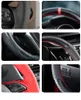 Steering Wheel Covers Carbon Fiber Leather Cover For Infiniti G25 G35 G37 2007-2013 EX35 EX37 2008-2013 Q40 Q60 2014 2022 QX50 2014Steering