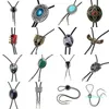 Boogbladen bolo stropdas bronzen tips kit cowboy hoed cap ketting accessoirebow bowbow