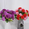 Artificial Flowers for Weddings Carnation DIY Bouquet For Home Table Decor Fake Flower Party Festival