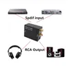 Digitaal naar analoog audio-omzetterconnectoren Glasvezel Coaxiaal signaal Analoge DAC Spdif Stereo 3,5 mm jack 2 RCA-versterker Decoder