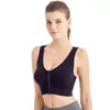 Soutien-gorge de sport sans fil avec fermeture éclair pour femmes Soutien-gorge de sport de yoga actif pour femme