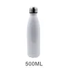DIY 350500 ml cola thermos créatif bouteille de vide cadeau personnaliser le nom d'impression po en acier inoxydable double thermal thermique 220704