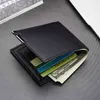 2022 custom New fashion men wallets short dign billetera cuero hombre male purse pocket leather wallet man