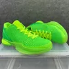 Shoes Zoom 6 Protro Green Apple Christmas Grinch Men Mamba Volt Crimson Black Sports Outdoor Sneakers