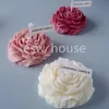 Aromaterapi Candle Mold Handgjorda DIY Stor Peony Silicone Mold Sound Candle Clay Moulds