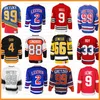 Maglie da hockey su ghiaccio CCM Uomo 99 Wayne Gretzky Bobby Hull Roy Modano Teemu Gordie Orr Patrick Howe Eric Lindros Bure Mike Lemieux Pavel Selanne Ron Francis Retro