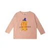 Ins Bobo Kids Tshirts Girls Boys Boy Boy Tee Baby Long Long Tshirt Cartoon Tops Enfant T Shirt Clother Complements 220607