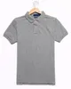 Outono pôneis paul designer camisa polo masculino negócios casual grânulo algodão rl lapela manga curta cor sólida camiseta 358645