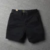 Cortometrali estivi da uomo 5 in parte cortometraggi casual pantaloni da lavoro uomini di colore solido bermudas uomini corti homme 220602