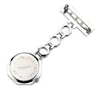 Date Infirmière Montre Broche En Acier Inoxydable Cristal Or Rose Médecin Croix Fob Clip Montres Femmes Hommes Soins Infirmiers Alliage Horloge