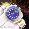 Sport Watch Męskie Zegarki Niebieski Czarny Ceramiczny Sapphire U1 Wysokiej Jakości Zegarek Ze Stali Nierdzewnej Wodoodporne Luminous Classic Mechanical Gifts Wristwatches Mężczyźni